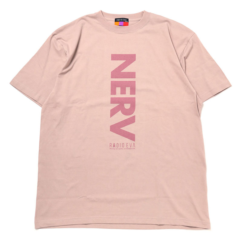 RADIO EVA A103 NERV T-Shirt/SMOKY PINK(M　SMOKY PINK): ファッション | EVANGELION  STORE オンライン