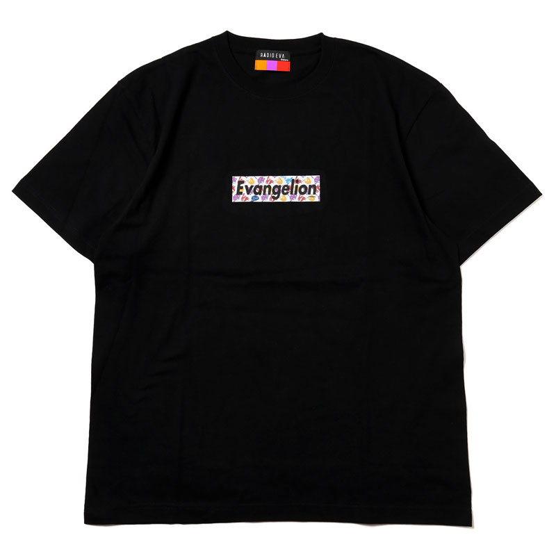 RADIO EVA A213 EVANGELION BOX LOGO T-SHirt β/BLACK [お届け予定：2024年4月下旬](M　 BLACK): ファッション | EVANGELION STORE オンライン