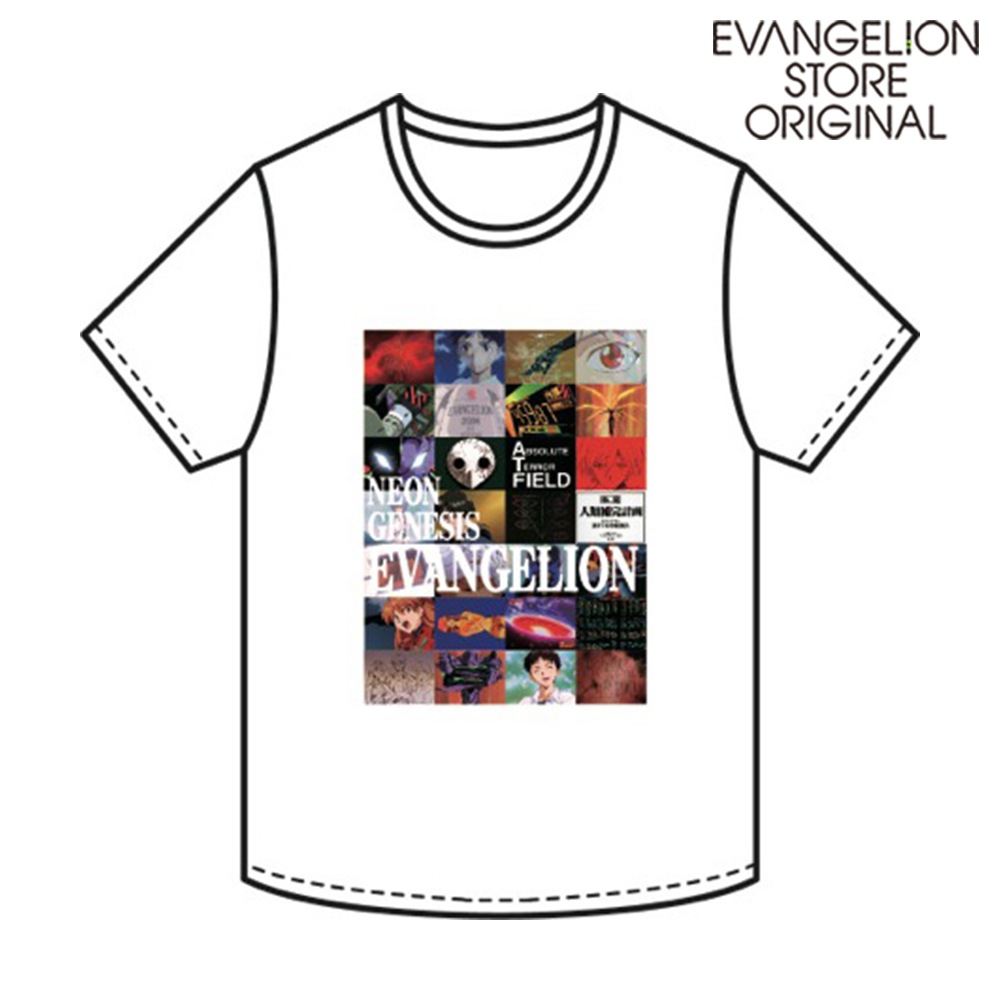 EVASTORE オフィシャル版 新世紀エヴァンゲリオンOPENING Tシャツ