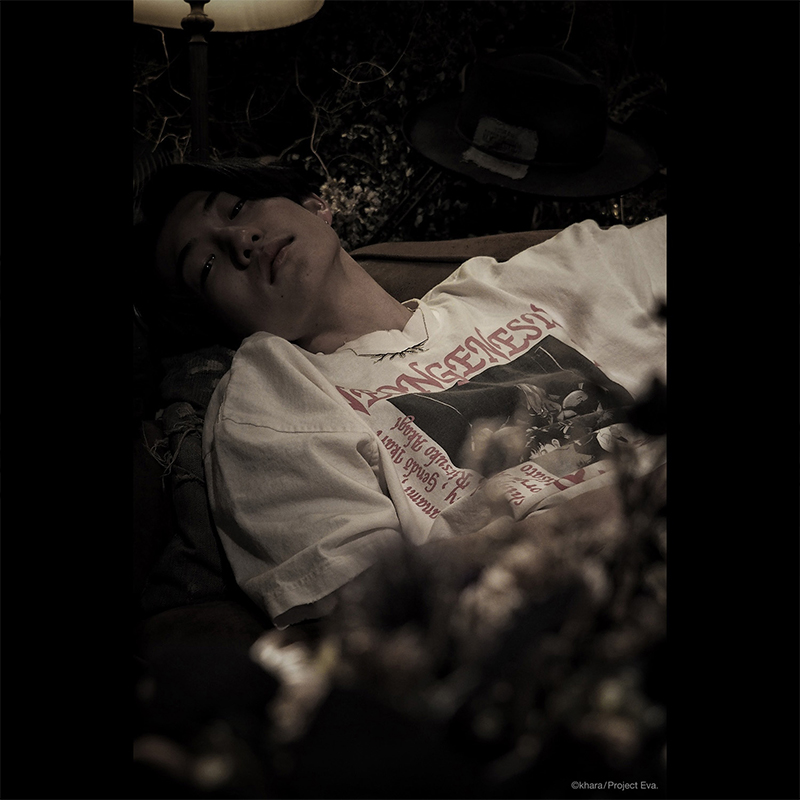 【EVANGELION:95】0026 Neckless(ダイヤ入り)/SILVER/トップ8cmチェーン40~45cm