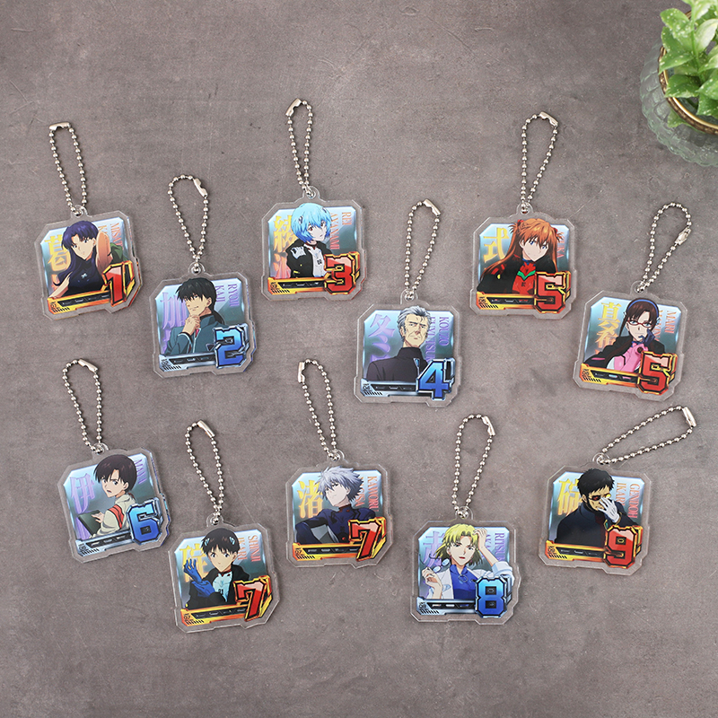 【Pゴジラ対エヴァンゲリオンセカンドインパクトG】アクリルキーホルダー/通常図柄(4・冬月コウゾウ)(ムービック)