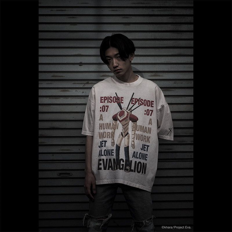 【EVANGELION:95】0021 T-Shirt/WHITE WHITE M