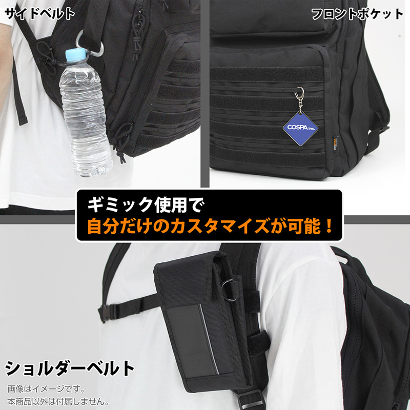 エヴァンゲリオン WILLE ファンクショナルバックパック/BLACK(COSPA)