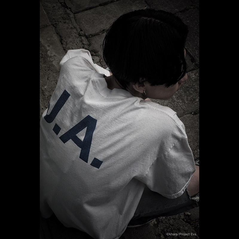 【EVANGELION:95】0021 T-Shirt/WHITE WHITE M