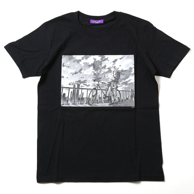 RADIO EVA 451 The bicycle ASUKA T-Shirt/ブラック