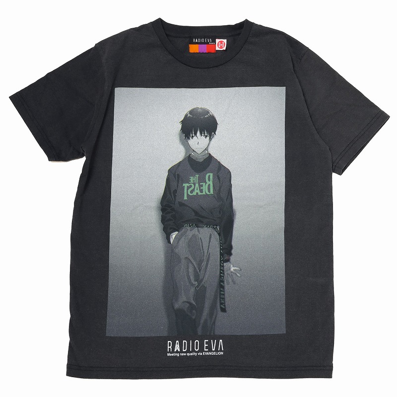 RADIO EVA A233 VINTAGE ILLUSTRATION T-Shirt/SHINJI [お届け予定：2024年8月上旬]