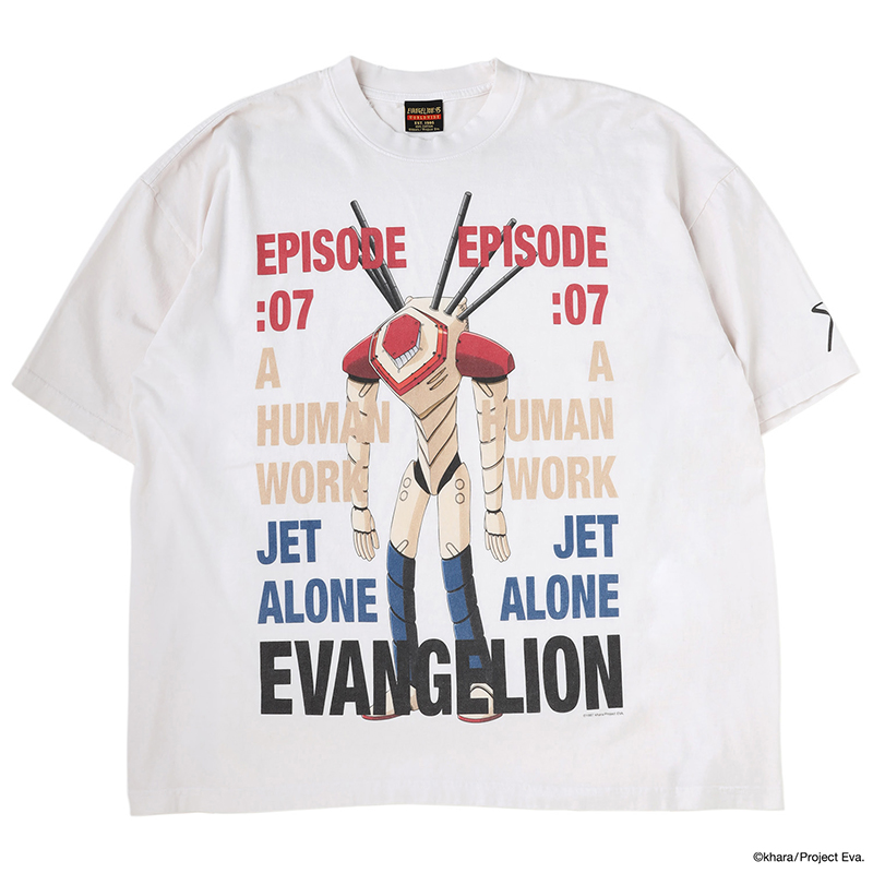 【EVANGELION:95】0021 T-Shirt/WHITE WHITE M