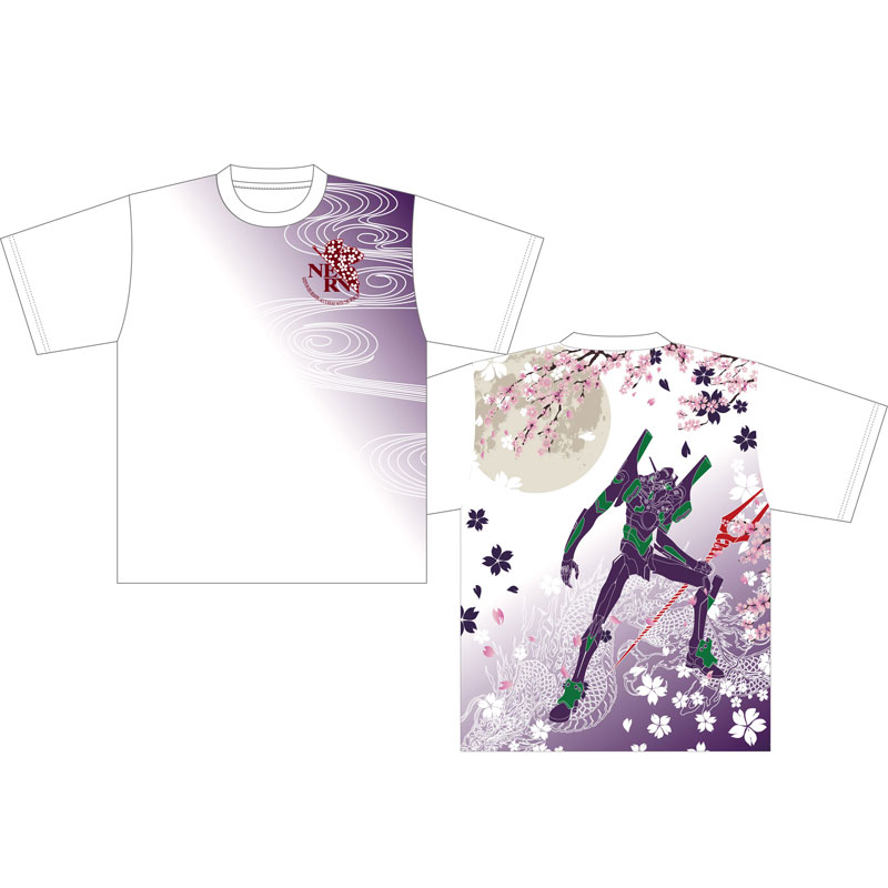 【EVA×錦】 雅桜ｘ初号機 Tシャツ/白 [お届け予定：2024年9月上旬]