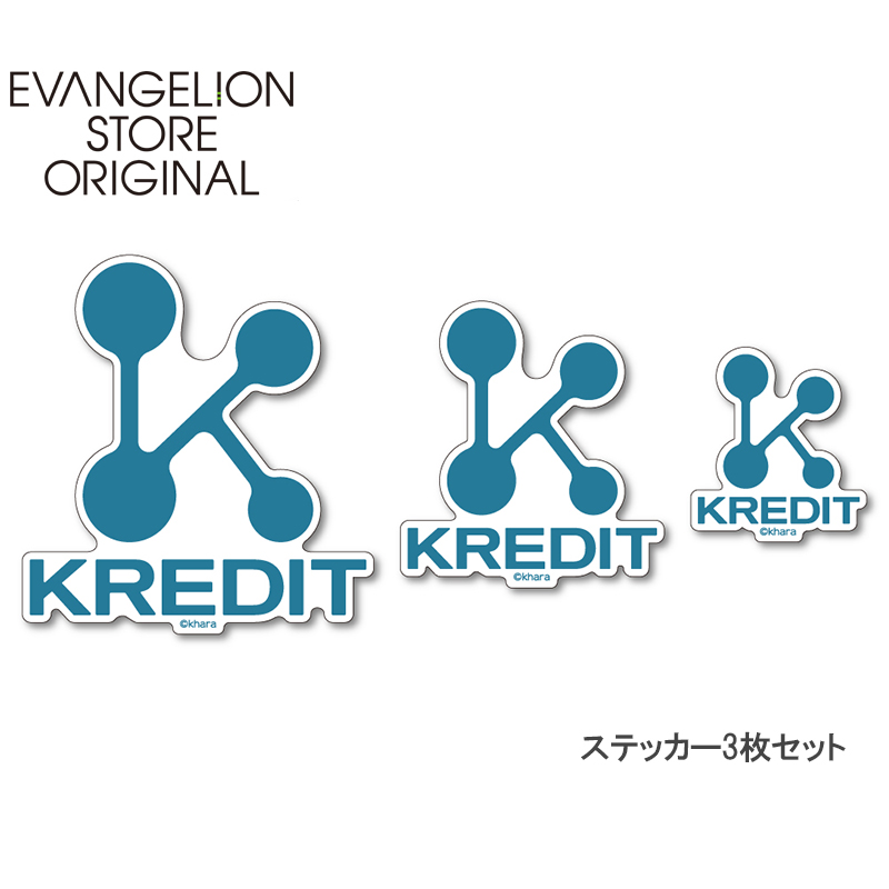 EVA STOREオリジナル ステッカーセット/KREDIT