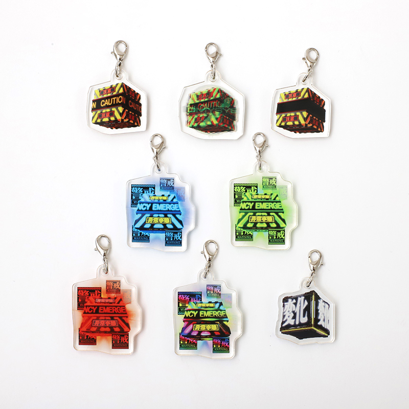 【P 新世紀エヴァンゲリオン ~未来への咆哮~】アクリルチャームコレクション/ST通常画面 保留(全8種)(ムービック)