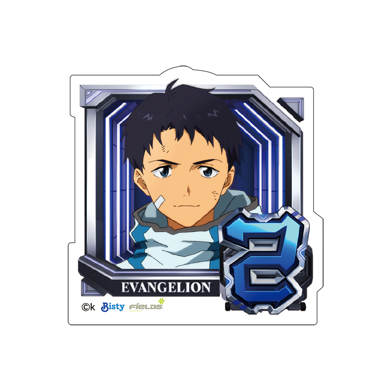 【ぱちんこ シン・エヴァンゲリオン】ダイカットステッカー/通常図柄(2・加持リョウジ(少年))(ムービック)