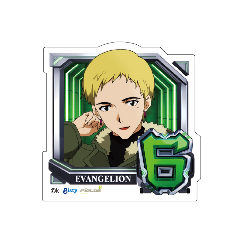 【ぱちんこ シン・エヴァンゲリオン】ダイカットステッカー/通常図柄(6・赤木リツコ)(ムービック)