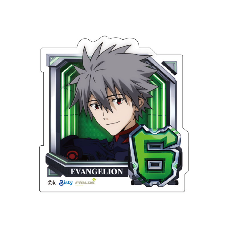 【ぱちんこ シン・エヴァンゲリオン】ダイカットステッカー/通常図柄(6・渚カヲル)(ムービック)