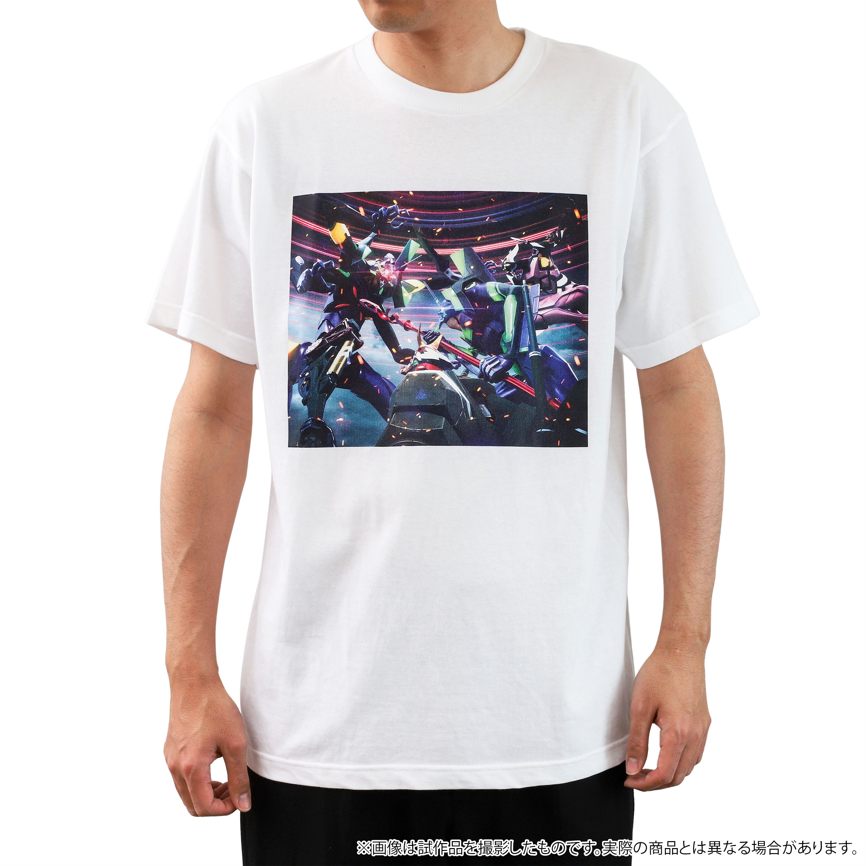 【ぱちんこ シン・エヴァンゲリオン】Tシャツ/第13号機リーチ(白、フリーサイズ)(ムービック)