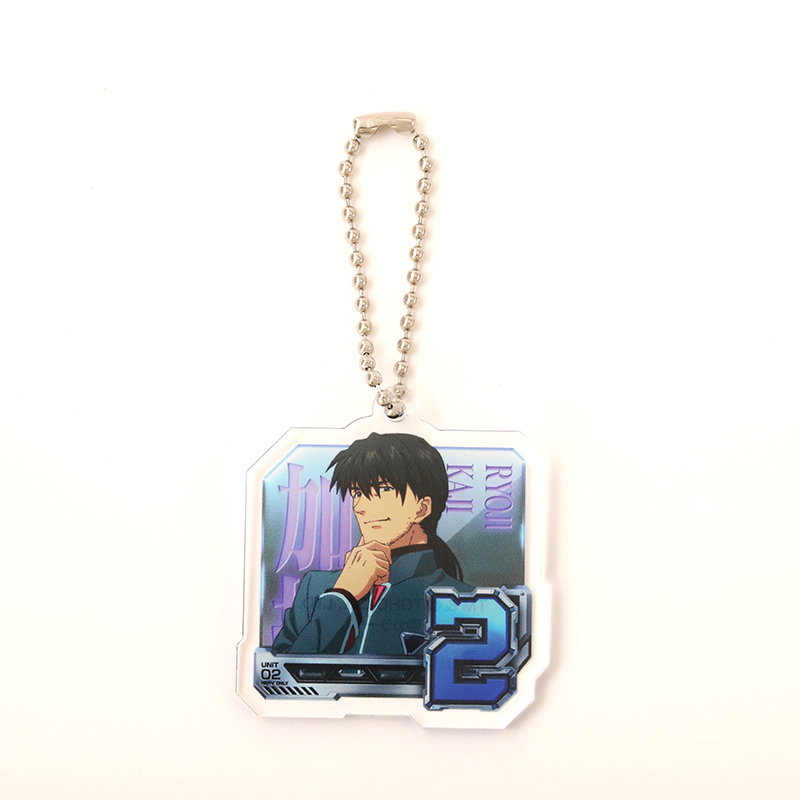 【Pゴジラ対エヴァンゲリオンセカンドインパクトG】アクリルキーホルダー/通常図柄(2・加持リョウジ)(ムービック)