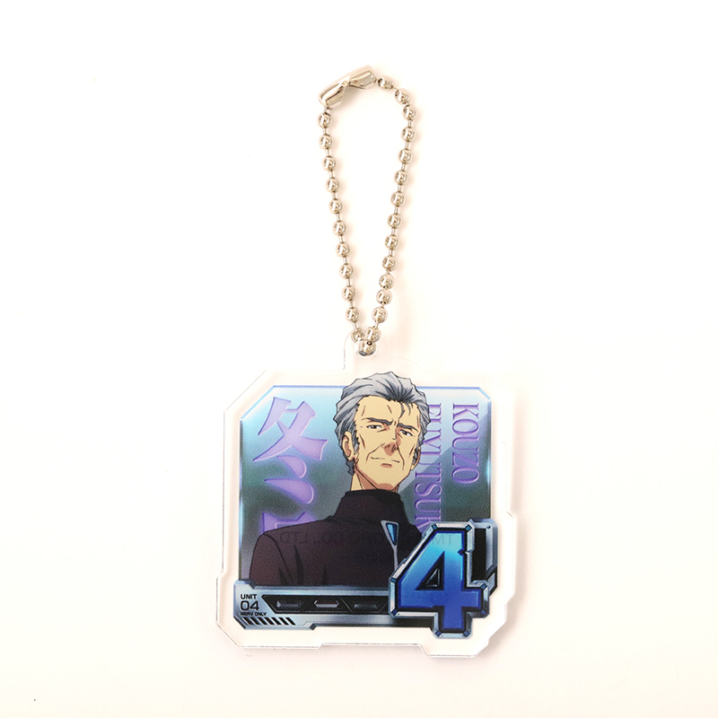 【Pゴジラ対エヴァンゲリオンセカンドインパクトG】アクリルキーホルダー/通常図柄(4・冬月コウゾウ)(ムービック)