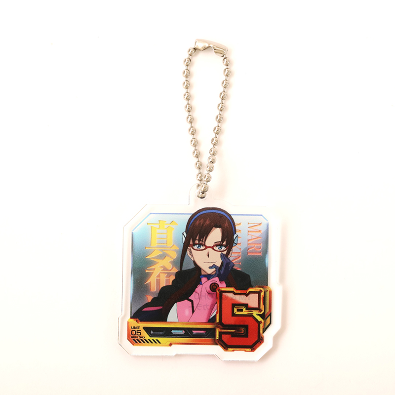 【Pゴジラ対エヴァンゲリオンセカンドインパクトG】アクリルキーホルダー/通常図柄(5・真希波・マリ・イラストリアス)(ムービック)