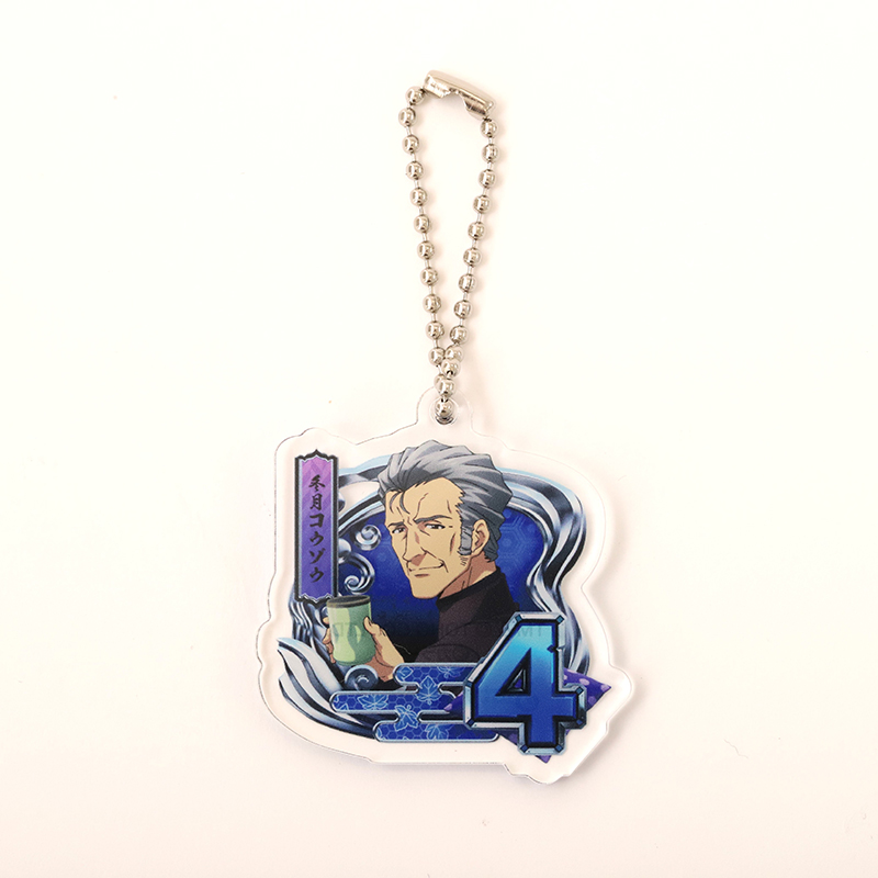 【Pゴジラ対エヴァンゲリオンセカンドインパクトG】アクリルキーホルダー/旅館図柄(4・冬月コウゾウ)(ムービック)