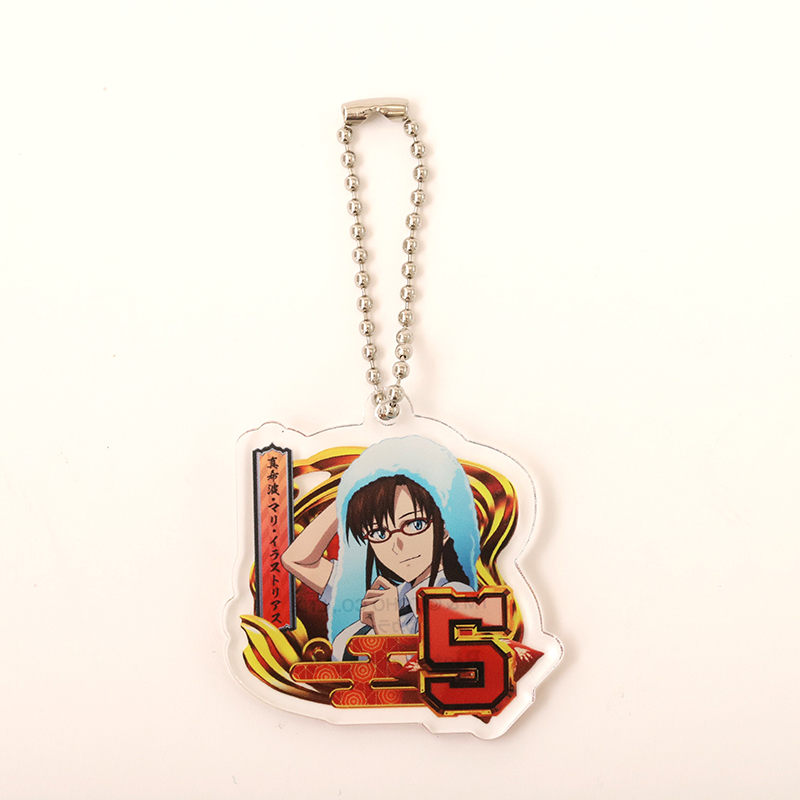 【Pゴジラ対エヴァンゲリオンセカンドインパクトG】アクリルキーホルダー/旅館図柄(5・真希波・マリ・イラストリアス)(ムービック)