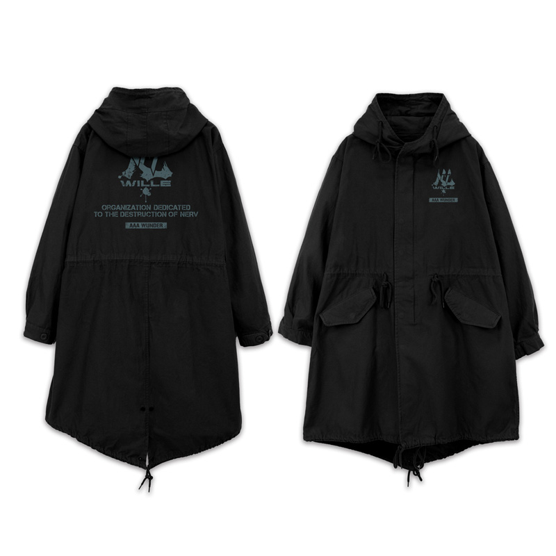 エヴァンゲリオン WILLE&AAA Wunder M-51ジャケット/BLACK(COSPA) BLACK M