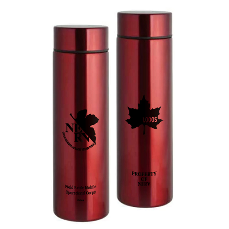 EVA&LOGOS 真空2重構造ステンレスMUG BOTTLE/NERV/レッド