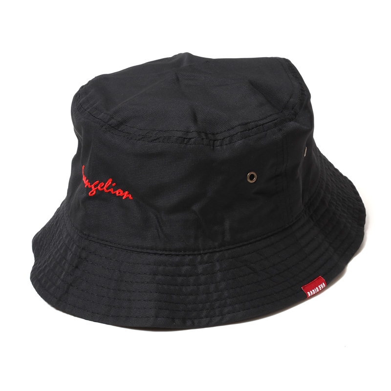 RADIO EVA 731 EVANGELION POLYESTER BUCKET HAT/BLACK