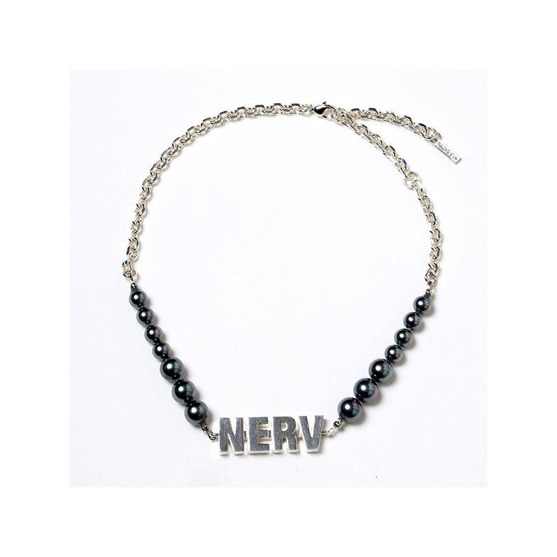 RADIO EVA 893 NERV Pearl Choker/SILVER