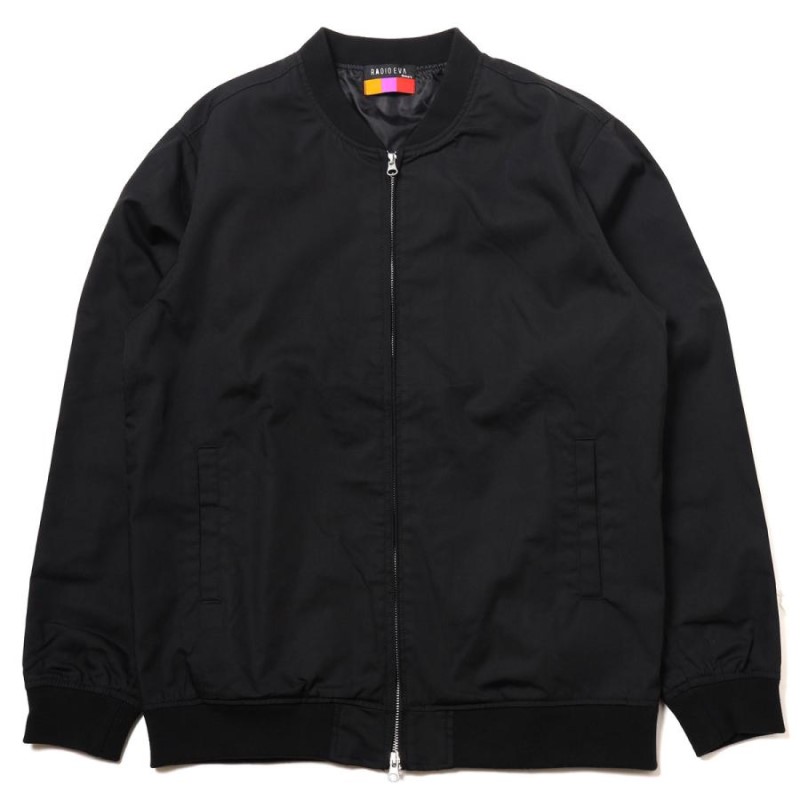 RADIO EVA A087 Longinus T/C STADIUM JACKET/BLACK/M