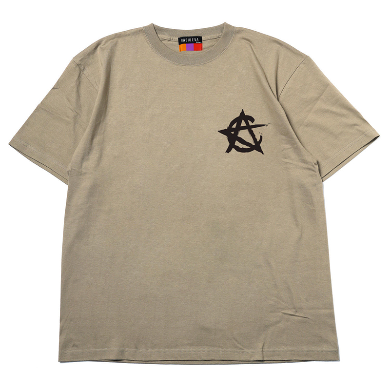 RADIO EVA 772 CIRCLE EVA T-Shirt/SAND KHAKI