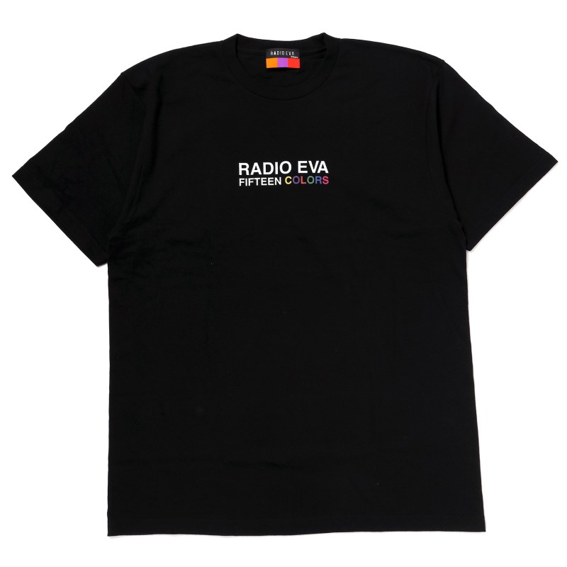 RADIO EVA B001 RADIO EVA FIFTEEN COLORS T-Shirt/BLACK/M