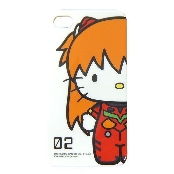 EVA x HELLO KITTY iPhoneカバー アスカ アップ(あすなろ舎)