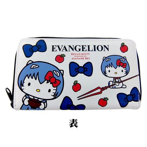EVA x HELLO KITTY ラウンドウォレット レイ (あすなろ舎)