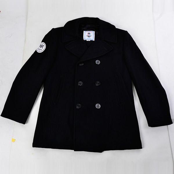 MILITARY NERV PEA COAT