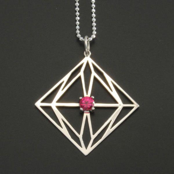 【受注生産品】EVA×花唐草 collaboration SILVER 第6の使徒ペンダント