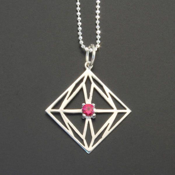 【受注生産品】EVA×花唐草 collaboration SILVER 第6の使徒ペンダント Sサイズ