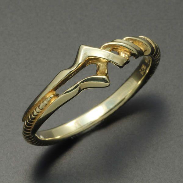 【受注生産品】EVA×花唐草 collaboration SILVER ロンギヌスの槍ringK18coat