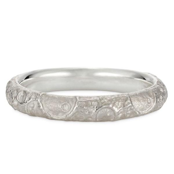 【受注生産品】エヴァxU-TREASURE 白き月リング/silver