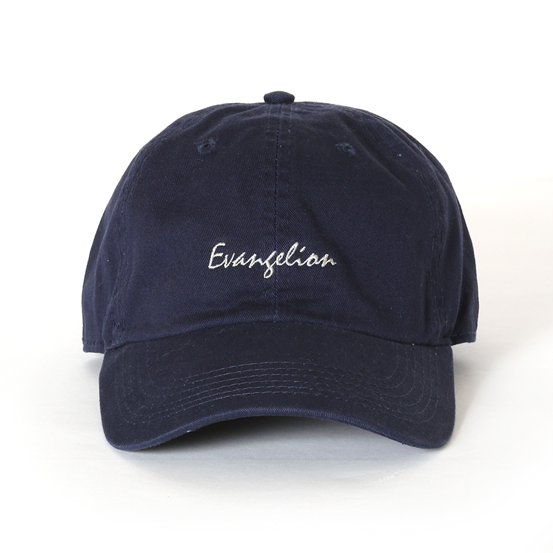 RADIO EVA 478 EVANGELION Cotton Washed Cap/ネイビー
