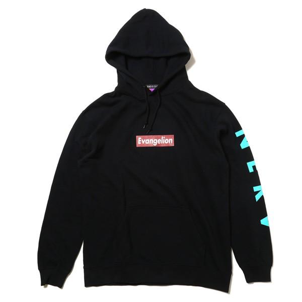 RADIO EVA 635 EVANGELION BOX LOGO PARKA/ブラック (アヤナミレイ(仮称))
