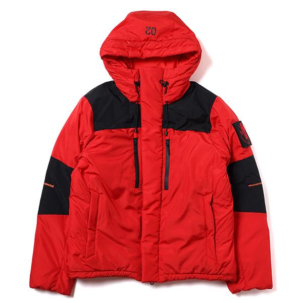 RADIO EVA 864 EVANGELION 2TONE DOWN JACKET/RED(EVA-02)