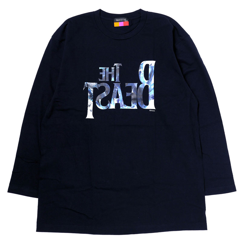 RADIO EVA A096 THE BEAST Graffiti T-Shirt by  Cigarette-burns/NAVY（Mark.06）(M NAVY（Mark.06）): ファッション | EVANGELION STORE  オンライン