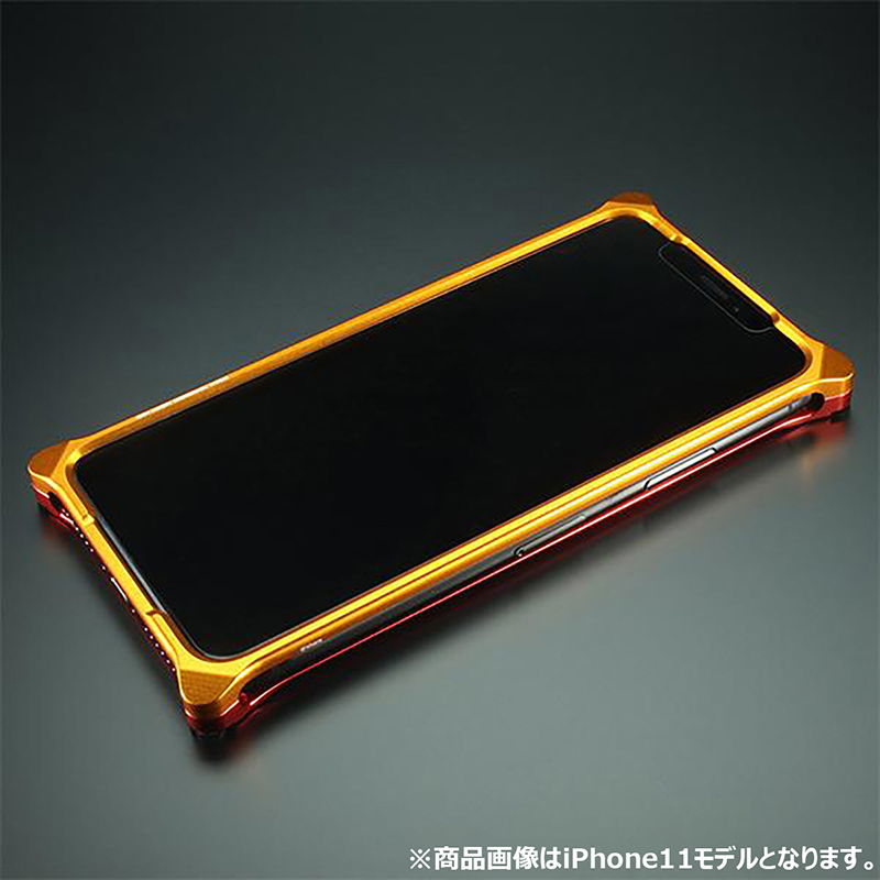 RADIO EVA A122 Solid Bumper for iPhone14/13/13pro (EVANGELION Limited)/Yellow×Red(2号機)