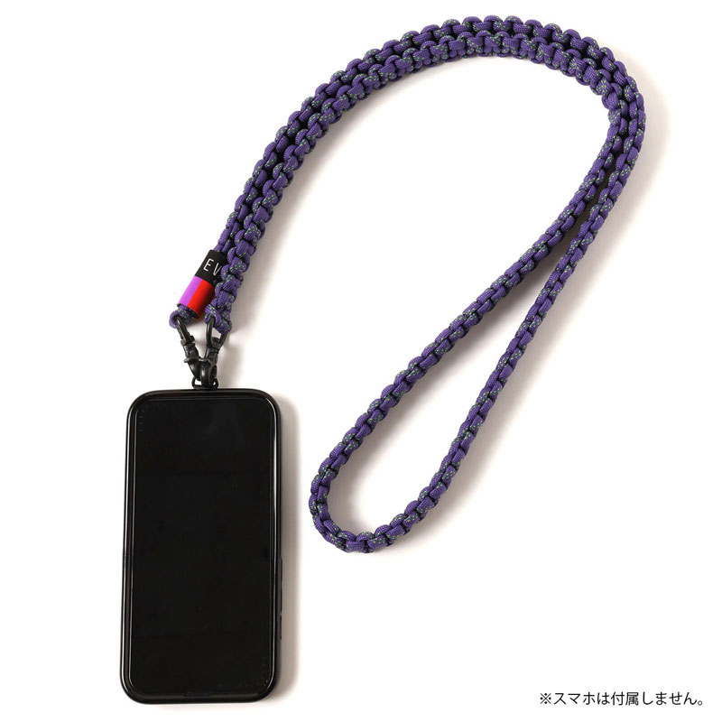 RADIO EVA A116 EVANGELION Paracord strap by Onawa(Long)/EVA-01