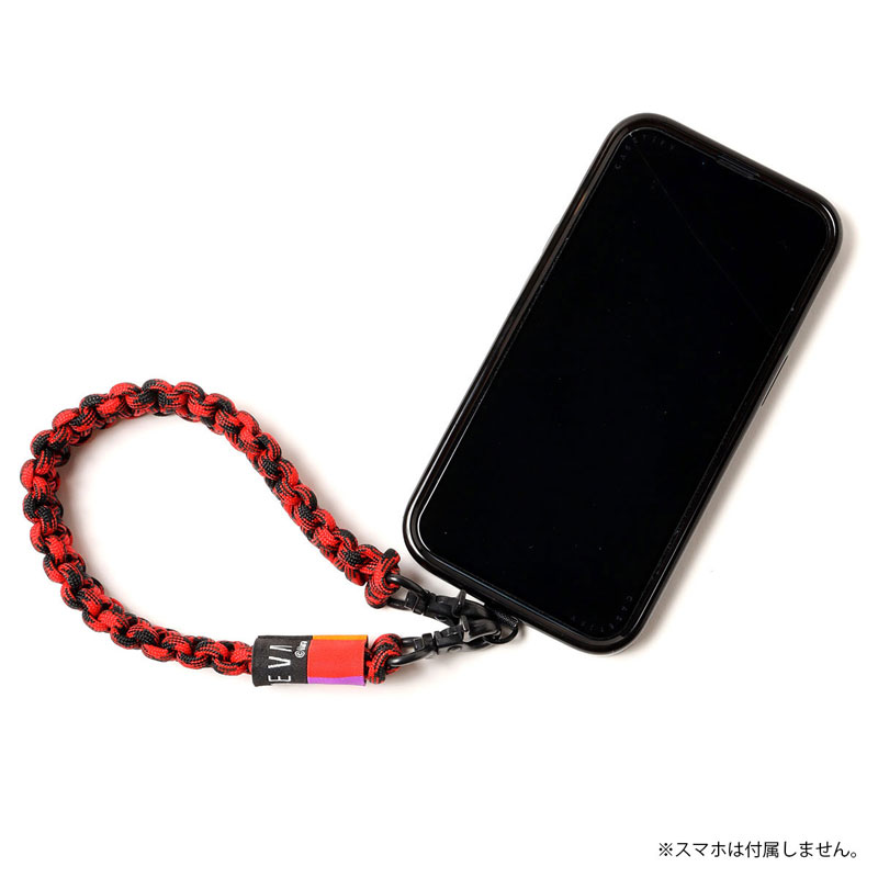 RADIO EVA A117 EVANGELION Paracord strap by magonawa(Short)/EVA-02