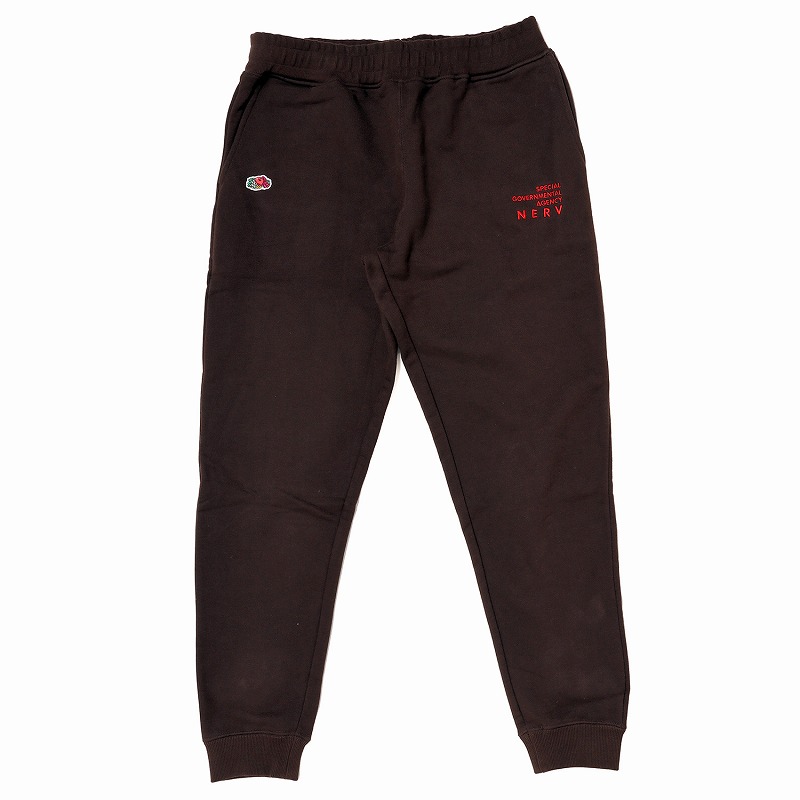 RADIO EVA 166 NERV Embroidery Jogger Sweat Pants by FRUIT OF THE 