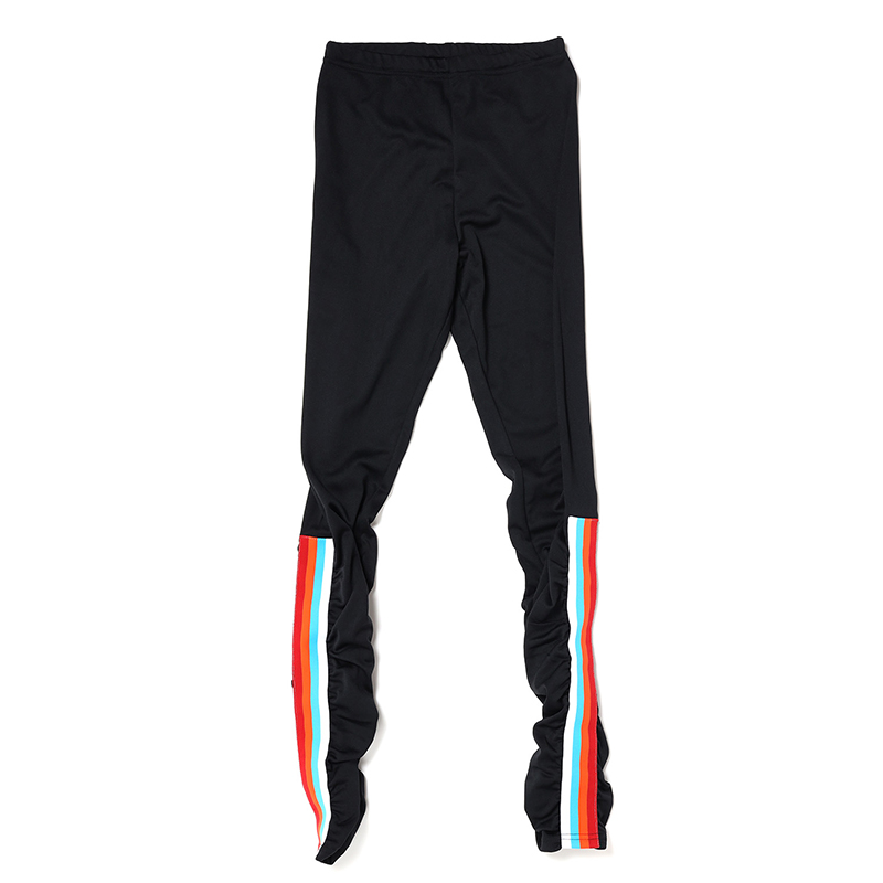 RADIO EVA 141 Rebuild of Evangelion Shirring Leggings/BLACK