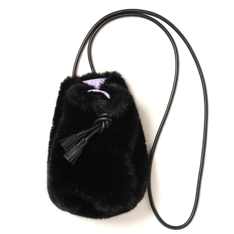 RADIO EVA A155 EVANGELION Purse Bag/BLACK