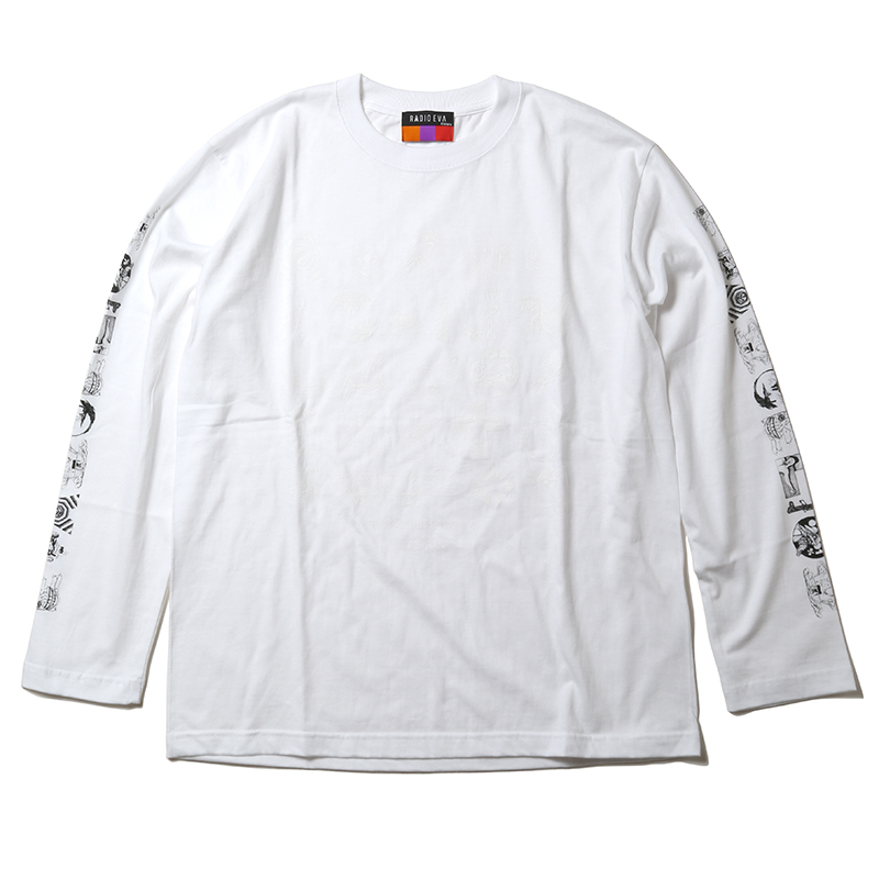 RADIO EVA 472 TYPOGRAPHY OF EVA CUTSEW/ホワイト