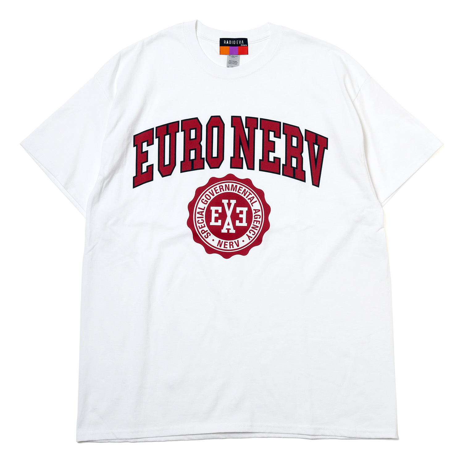 RADIO EVA 841 EURO NERV COLLEGE T-Shirt