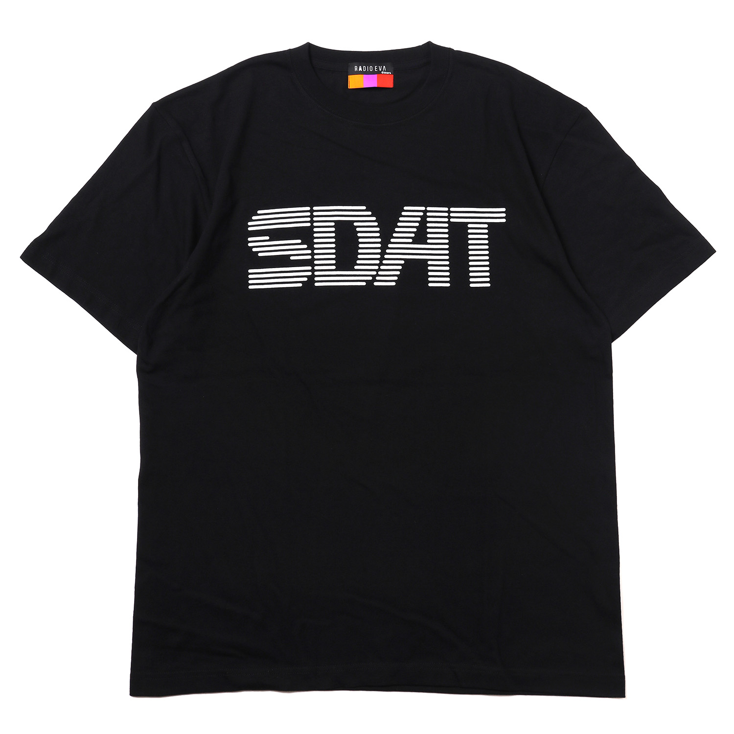 RADIO EVA A021 SDAT 26 T-Shirt β/BLACK